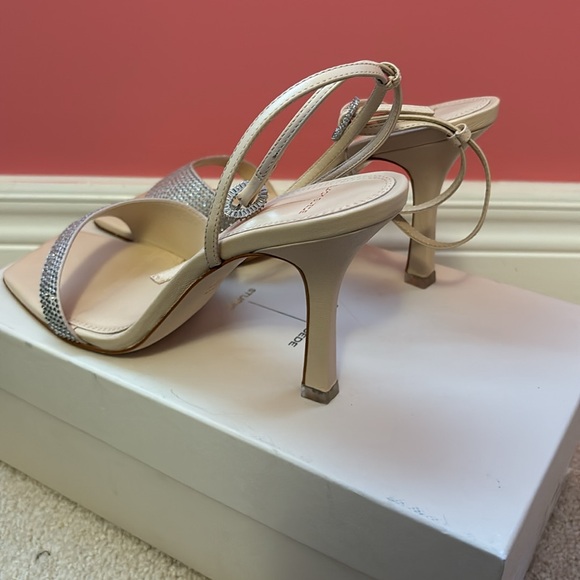 Black Suede Studio Sandals - Picture 4 of 4